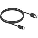 Avacom kábel USB-A na USB-C, 3A, 1,0m, čierny