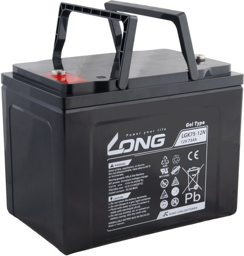 Avacom LONG batéria, 12V, 75Ah, F8 DeepCycle GEL