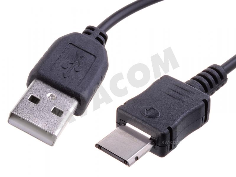 AVACOM Nabíjací USB kábel pre telefóny Samsung s konektorom D800 (22cm)