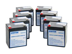 Avacom náhrada za RBC43, batériová sada pre renovaciu RBC43 (8ks batérií)