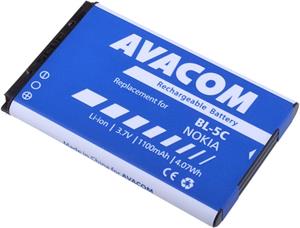 Avacom náhradná batéria pre Nokia 6230, N70, Li-ion 3,7V 1100mAh (náhrada BL-5C)