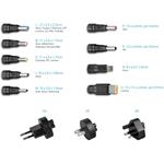 Avacom QuickTIP 45W univerzálny adaptér pre notebooky, 9 konektorov