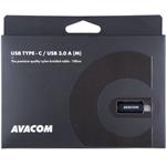 Avacom TPC-100K kábel USB na USB-C, 1,0m, čierny