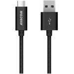 Avacom TPC-100K kábel USB na USB-C, 1,0m, čierny