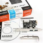 Axago PCEU-23R, 2x USB3.0