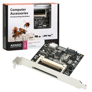 AXAGO SATA - 1x Compact Flash adapter interní