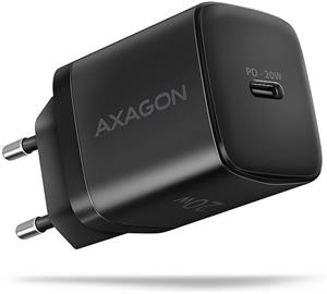 Axagon ACU-PD20, nabíjačka USB-C, 20W, čierna