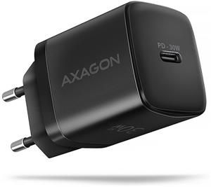 Axagon ACU-PD30, nabíjačka USB-C, 30W, čierna