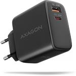 Axagon ACU-PQ45, USB-A + USB-C 45W, čierna