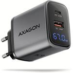 Axagon ACU-PQ67D, GaN nabíjačka do siete 67W, výstup USB-A + USB-C