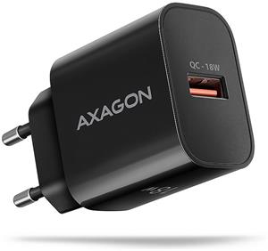 AXAGON ACU-QC18, nabíjačka do siete, USB-A, 18W, čierna