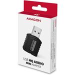 Axagon ADA-17, externá zvuková karta vstup USB-A