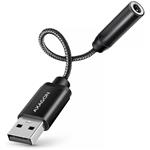 AXAGON ADA-HA, USB-A na 3.5mm jack Hi-Res DAC audio adaptér, 384kHz/32bit, stereo