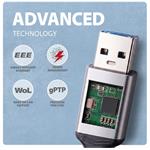 AXAGON ADE-AM30, USB-A Gigabit Ethernet adaptér