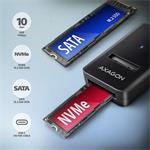 AXAGON ADM2-CM, USB-C 10Gbps - M.2 NVMe & SATA SSD adaptér