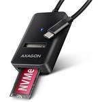 AXAGON ADM2-CM, USB-C 10Gbps - M.2 NVMe & SATA SSD adaptér