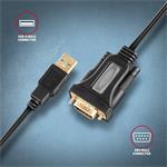 Axagon ADS-1PQN, sériový RS-232 DB9-M FTDI adaptér