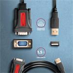 Axagon ADS-1PSN,sériový RS-232 DB9-M Prolific adaptér