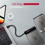 Axagon ADSA-FP2C, USB-C SATA 2.5" SSD/HDD slim adaptér