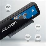 Axagon ADSA-FP2C, USB-C SATA 2.5" SSD/HDD slim adaptér