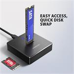 Axagon ADSA-M2C11, dokovacia stanica pre NVMe alebo SATA SSD