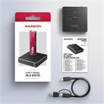 Axagon ADSA-M2C11, dokovacia stanica pre NVMe alebo SATA SSD