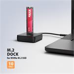 AXAGON ADSA-M2C11L, dokovacia stanica pre NVMe SSD