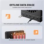 AXAGON ADSA-M2C44, USB4 dokovacia stanica pre 4× M.2 NVMe SSD s funkciou klonovania