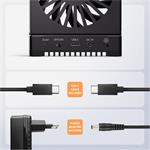 AXAGON ADSA-M2C44, USB4 dokovacia stanica pre 4× M.2 NVMe SSD s funkciou klonovania