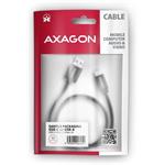 Axagon BUCM3-AM10AB, kábel USB-C na USB-A, 1m, čierny