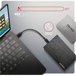 Axagon EE25-XA6C, 2.5" kovový ALINE box