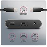 AXAGON EEM2-20GD, USB-C 20Gbps externý box pre dva M.2 NVMe SSD s funkciou klonovania