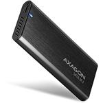Axagon EEM2-SBC, USB-C 3.2 Gen 2 - M.2 SATA SSD kovový RAW box, (rozbalené)