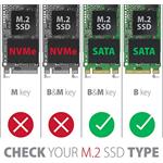Axagon EEM2-SBC, USB-C 3.2 Gen 2 - M.2 SATA SSD kovový RAW box, (rozbalené)