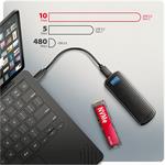 Axagon EEM2-SC, USB-C 10Gbps externý box pre M.2 NVMe SSD