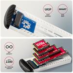 Axagon EEM2-SC, USB-C 10Gbps externý box pre M.2 NVMe SSD