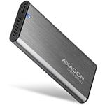 Axagon EEM2-SG2, USB-C 3.2 Gen 2 - M.2 NVMe & SATA SSD kovový RAW box