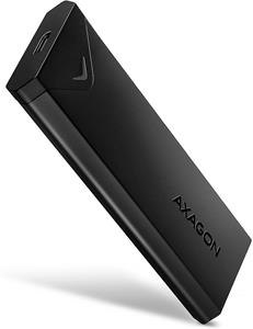 Axagon EEM2-UB2, USB-C - M.2 NVMe SSD, čierny