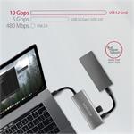 AXAGON HMC-5G21, USB 10Gbps hub