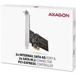 Axagon PCES-SA4M2, PCIe radič