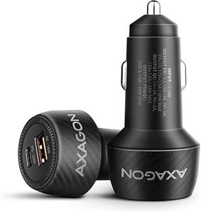 Axagon PWC-PQ48, nabíjačka do auta 48W, výstup USB-A+USB-C