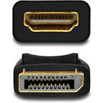 AXAGON redukcia DisplayPort na HDMI M/F, káblová 0,25m