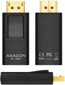 Axagon redukcia, DP/HDMI, M/F, čierna