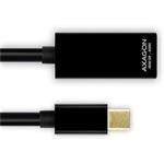 AXAGON redukcia miniDisplayPort na HDMI M/F, káblová 0,25m