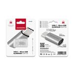 Axagon redukcia USB-C na micro USB M/F, krátka