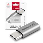 Axagon redukcia USB-C na micro USB M/F, krátka