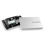 Axagon RSS-M2SD, M.2 SSD SATA, 2.5" interný adaptér, hliníkové prevedenie