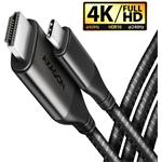 AXAGON RVC-HI2C, USB-C -> HDMI 2.0a redukcia, 1,8m
