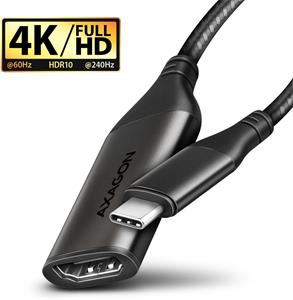 AXAGON RVC-HI2M, USB-C -> HDMI 2.0a redukcia, 25cm