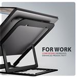 Axagon STND-LAB, hliníkový stojan pre notebooky 10"-17.3", čierny